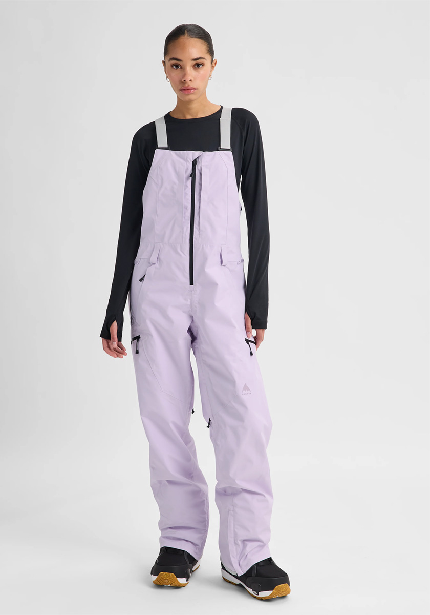 Burton Gore Reserve Bib Pant - Moondust Purple