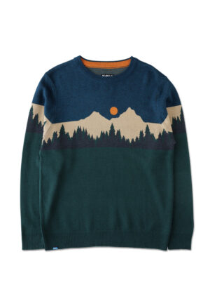 Kavu Highline Sweater - Mountain Stripe