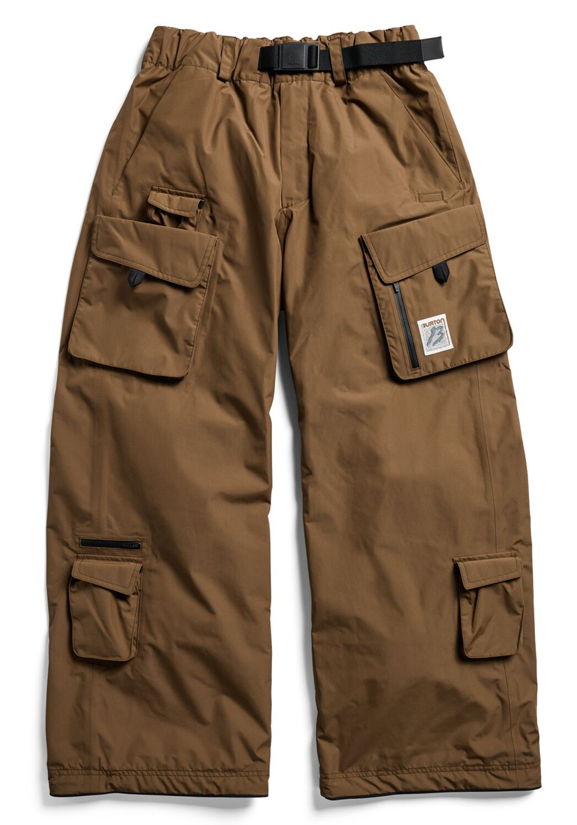 Burton Men's Baggy 2L Cargo Pant - Earthship Brown - Image 2