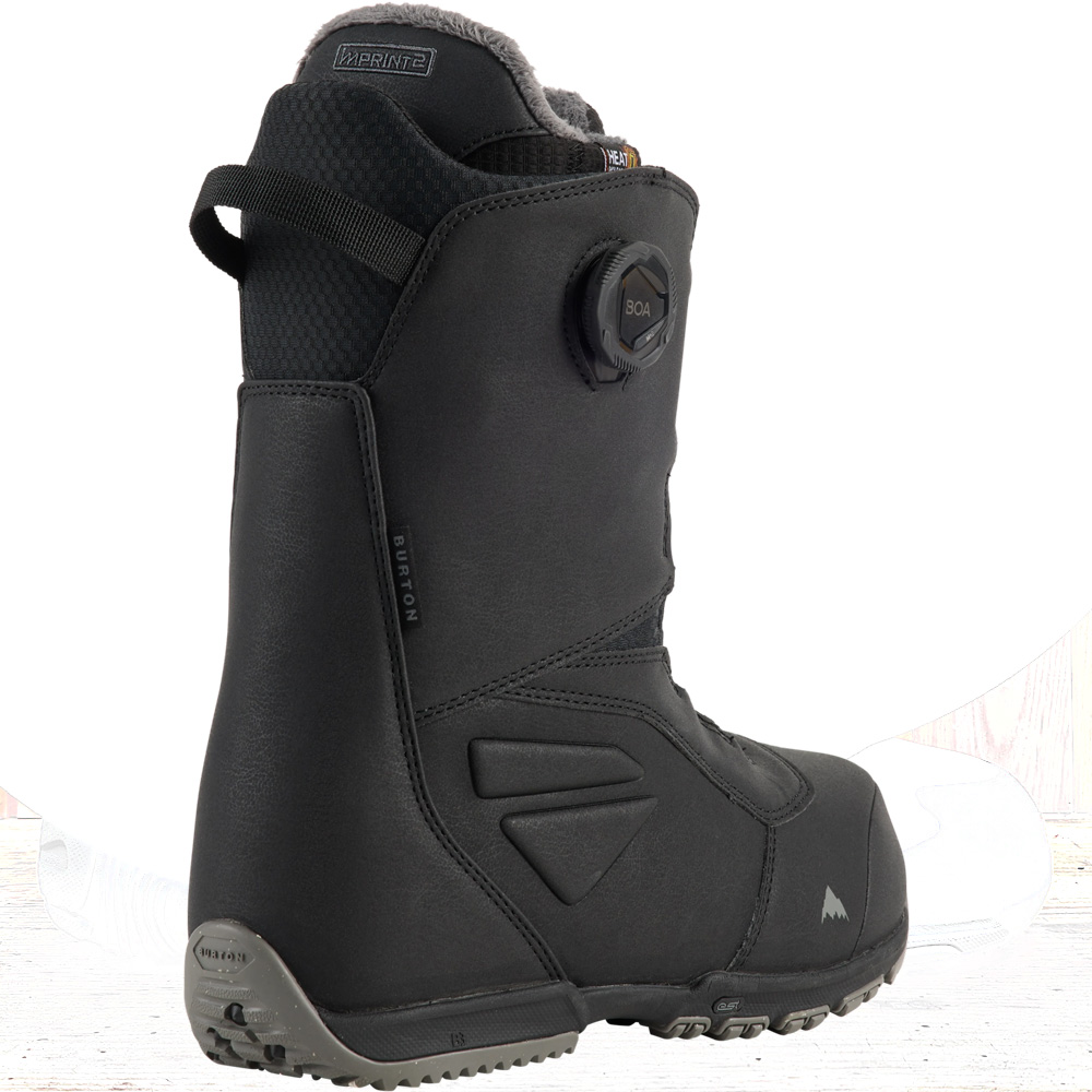 Burton Mens Ruler Snowboard Boots 2027 - Black - Image 4