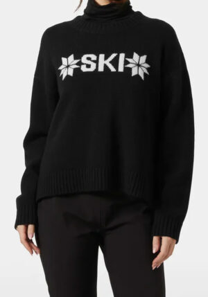 Helly Hansen Womens Bliss Ski Knit Sweater - Black