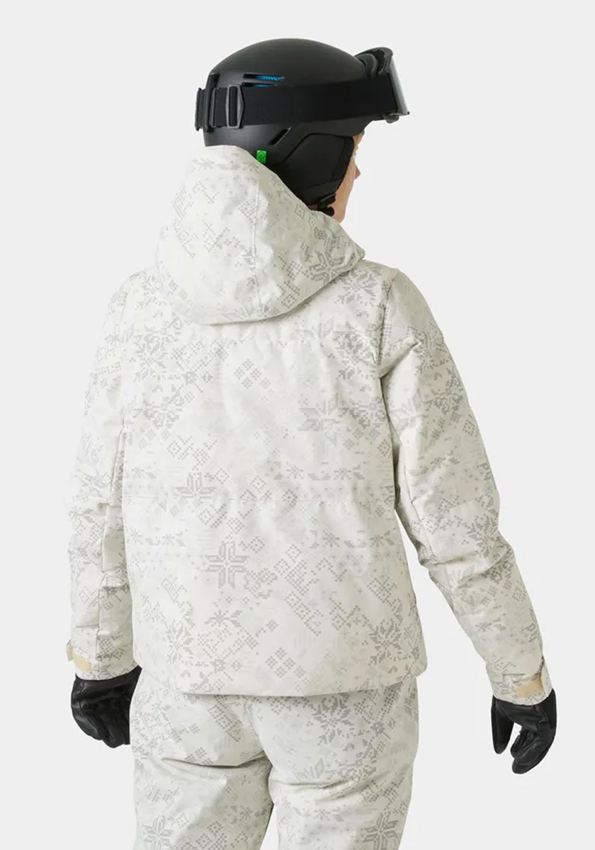 Helly Hansen Nora Short Puffy 2027 Jacket - Cream - Image 2