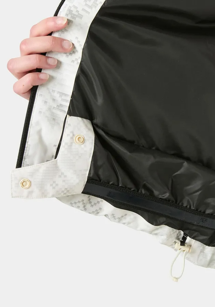 Helly Hansen Nora Short Puffy 2027 Jacket - Cream - Image 3