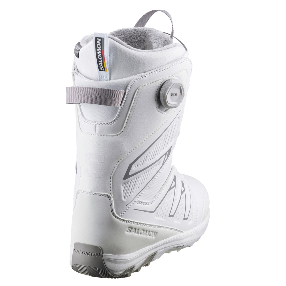 Salomon Womens Ivy Boa SJ Snowboard Boots 2027 - White - Image 4