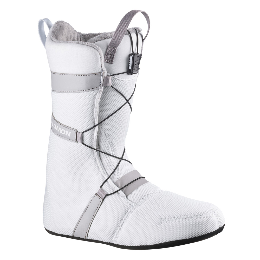 Salomon Womens Ivy Boa SJ Snowboard Boots 2027 - White - Image 6