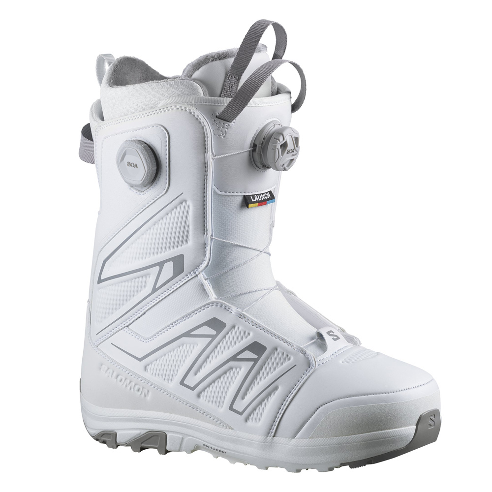 Salomon Launch Boa SJ 2027 - White