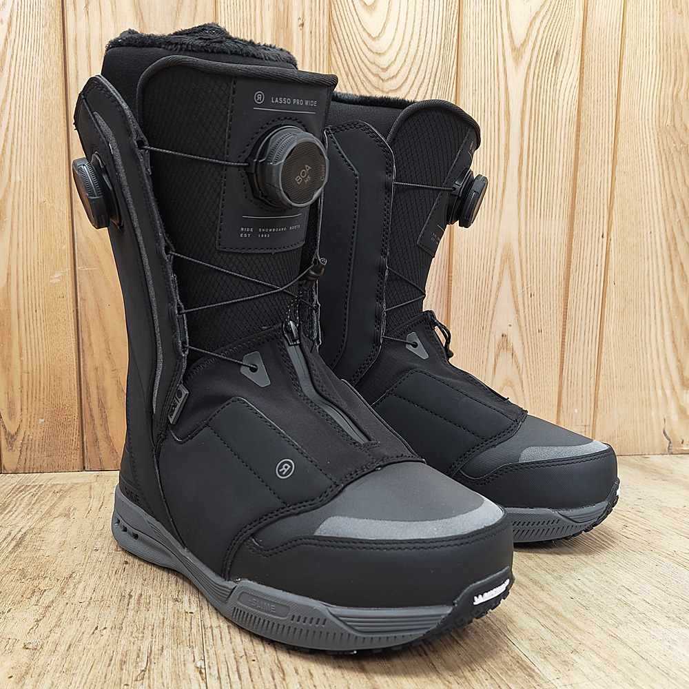 Ride Lasso Pro Wide Boots 2027 - Black - Image 2